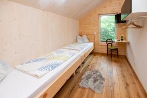 Posteľ alebo postele v izbe v ubytovaní Chalets Lunz am See