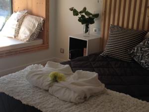 Postel nebo postele na pokoji v ubytování Hotel Terra Bonansa