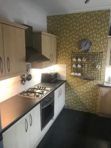 Köök või kööginurk majutusasutuses Clifton Lodge