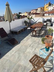 Balkón nebo terasa v ubytování Casa Deniz