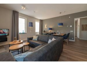 Posezení v ubytování Premium apartment with private wellness in Zeeland
