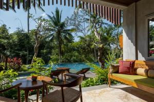Bazén v ubytování Arkamara Dijiwa Ubud nebo v jeho okolí
