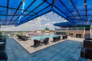 The swimming pool at or close to Mourya Hotel