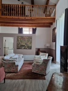 Posedenie v ubytovaní Partie de Château du XI ieme à Canet d'Aude