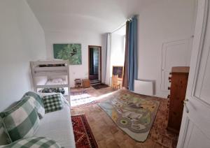 Posedenie v ubytovaní Partie de Château du XI ieme à Canet d'Aude