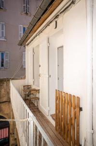 Balkón alebo terasa v ubytovaní Le cabanon d’Endoume