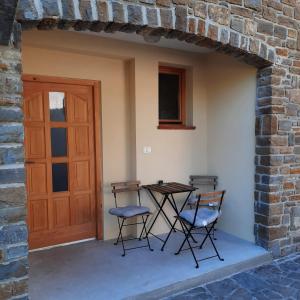 Patio nebo venkovní prostory v ubytování Apartma Rok