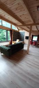 A seating area at AYDER LEVUT Bungalov
