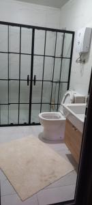 A bathroom at AYDER LEVUT Bungalov