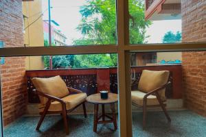 Balcone o terrazza di Kathmandu Aagantuk Hotel