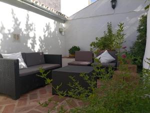 A seating area at El Barranquillo