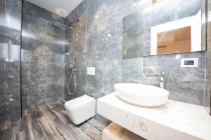 Koupelna v ubytování Hotel Alion21