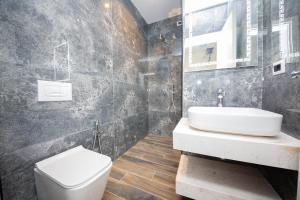 Koupelna v ubytování Hotel Alion21