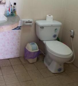 Koupelna v ubytování Tientong Guesthouse