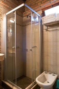 Koupelna v ubytování Cabañas El Eden Spa
