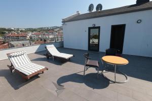 Balkón nebo terasa v ubytování Taşliman Otel