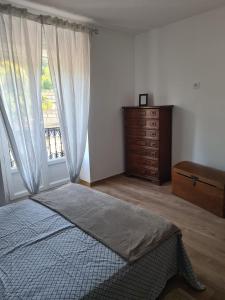 Postel nebo postele na pokoji v ubytování Magnifique appartement avec terrasse