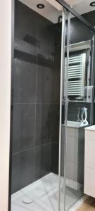 Kúpeľňa v ubytovaní Apartament Holiday Gdynia