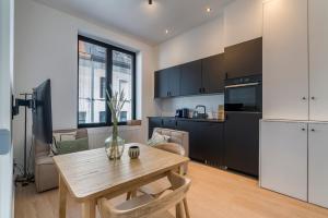 Dapur atau dapur kecil di Design Studio Gent nabij station, musea &centrum