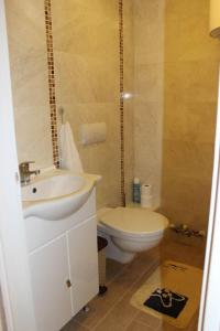 Kúpeľňa v ubytovaní Gyulai Brill Apartman