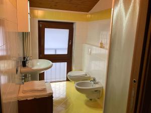 Koupelna v ubytování Downtown Room