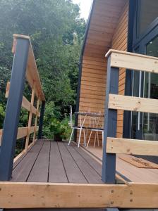 Balkon lub taras w obiekcie Dom Gościnny "Pod Siódemką"