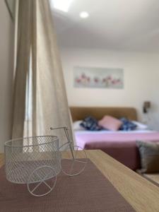Postel nebo postele na pokoji v ubytování Villa Radić