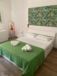 Cama o camas de una habitación en Villanova Rooms