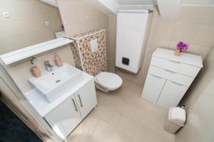 Koupelna v ubytování Apartments Luka i Toni