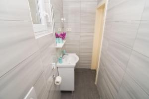 Koupelna v ubytování Apartments Luka i Toni