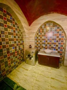 Phòng tắm tại Gold's Villa