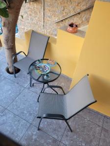 Posezení v ubytování Kleanthi and Kostas Studios