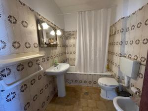 Koupelna v ubytování M&M's Cosy apartment - Sea view