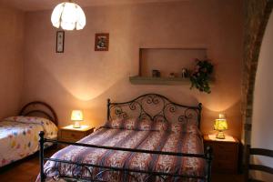 Krevet ili kreveti u jedinici u objektu Villa Cantagallo