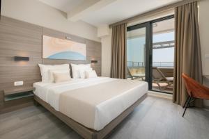 Кровать или кровати в номере Hotel Antonio
