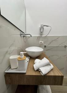 Kylpyhuone majoituspaikassa in Via Margherita