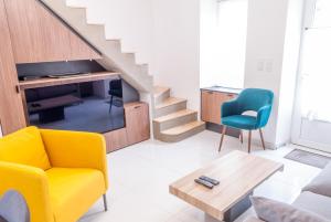 Χώρος καθιστικού στο Maison avec terrasse plein sud à 7 min de la gare