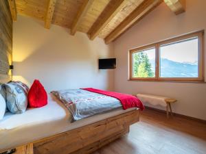 Postel nebo postele na pokoji v ubytování Chalet Georg