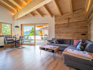 Ruang duduk di Chalet Georg
