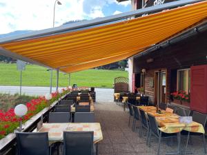 Restorāns vai citas vietas, kur ieturēt maltīti, naktsmītnē Hotel Restaurant Gommerhof