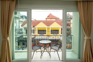 En balkong eller terrass på Ivory Palace Hotel