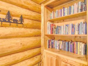 Perpustakaan di rumah percutian