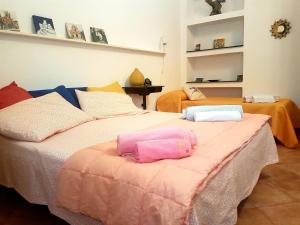 Postel nebo postele na pokoji v ubytování Jole guesthouse