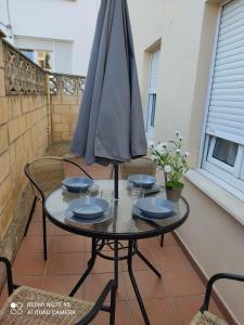 Balkón nebo terasa v ubytování El Chalet Rosso