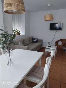 TV a/nebo společenská místnost v ubytování El Chalet Rosso