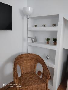 TV a/nebo společenská místnost v ubytování El Chalet Rosso