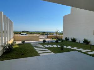 A garden outside Venti di Laguna