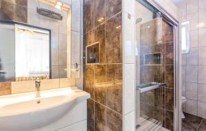 Koupelna v ubytování apartman Danijela