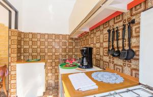 Kuchyň nebo kuchyňský kout v ubytování apartman Danijela