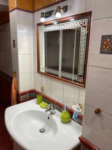 Kúpeľňa v ubytovaní Apartmán u potoka